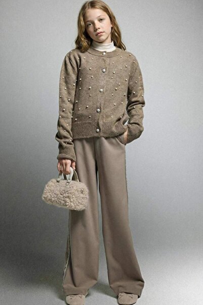 DeFacto Pantaloni Oxford pentru fete, cu potrivire largi, G4600A825AU