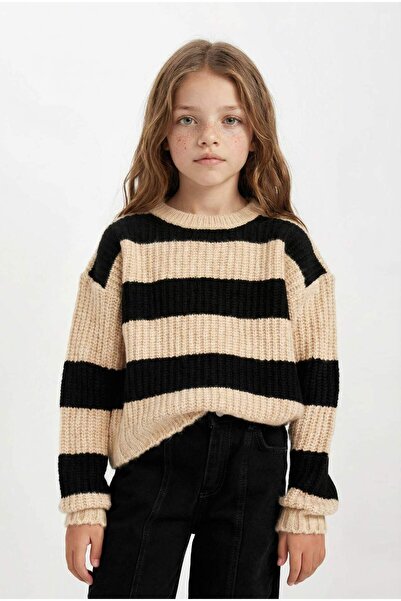 DeFacto Дівчачий велосипедний светр з коміром A6009A823WN