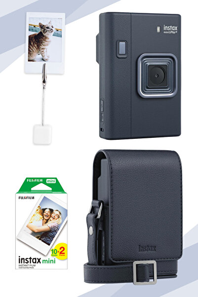 Fujifilm Instax Mini Liplay Plus Midnight Blue Fotoğraf Makinesi, 20'li Film ...