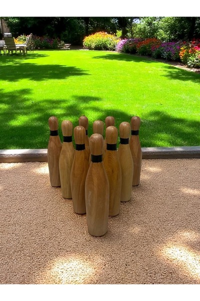 assa spor AHŞAP BOWLİNG SETİ