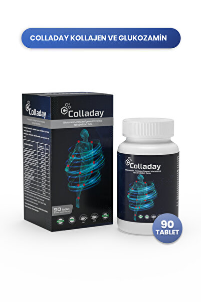 Colladay Collagen - Kolajen ( Tip 1 - Tip 2) ve Glukozamin İçeren Takviye Edi...