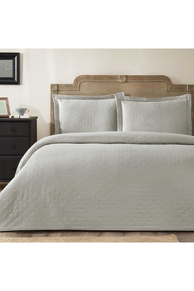 Taç Rita Double Bedspread Set Gray