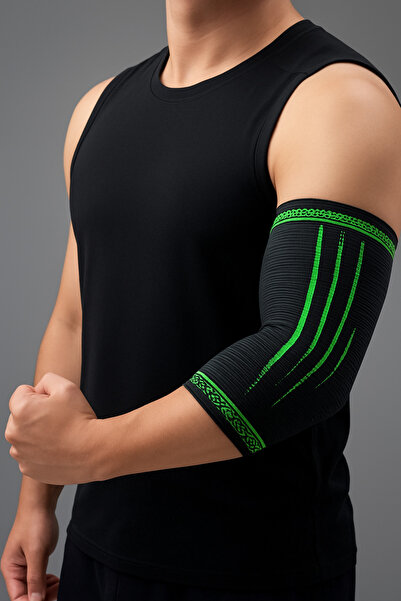 İMVULA Spor Egzersiz Dirsek Koruyucu Set Basketbol Tenis Voleybol Destek Pedi...