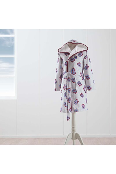 Taç Lisanslı Trabzonspor 1967 8-10 Yaş Çocuk Baskılı Bornoz