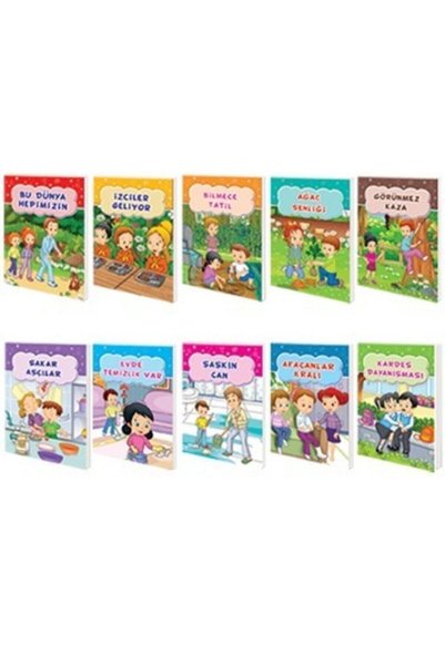 Tandem Yayınları Values Series Stories with Our Values 10 Books
