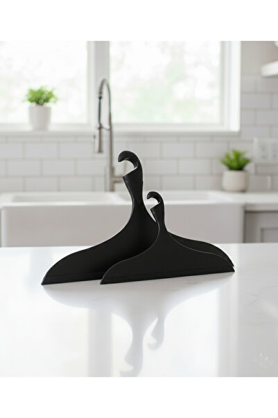 Saban 2'Li Takım - Siyah, Çekçek Tezgah Üstü ve Cam Çekpası