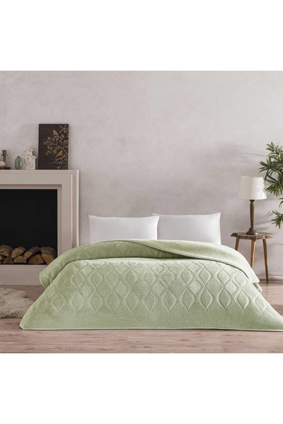 Taç Tessra Double Blanket Green