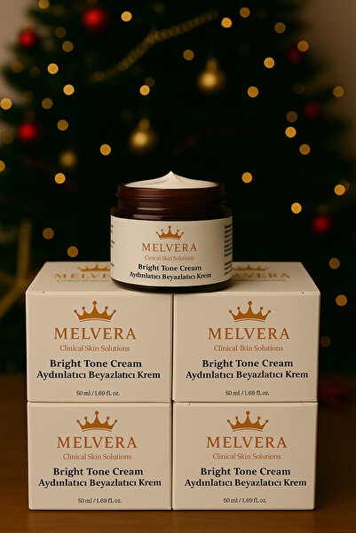 MELVERA Bright Tone Cream Aydınlatıcı Beyazlatıcı Krem
