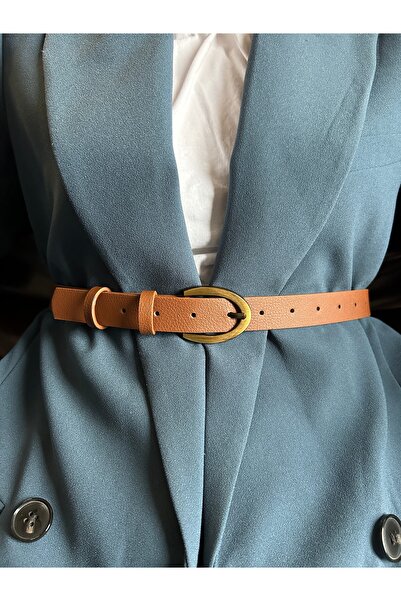 LİA KEMER Lust, curea cu cataramă din aur antic, cu model clasic, pentru feme...