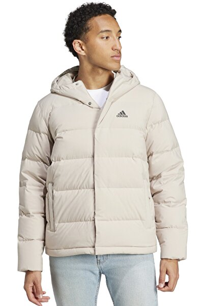 adidas Helionic Ho Jkt Erkek Günlük Mont HY3934 Krem