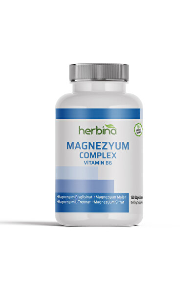 Herbina مغنيسيوم بيسجليسينات إل-تريونات مالات سيترات 120 كبسولة