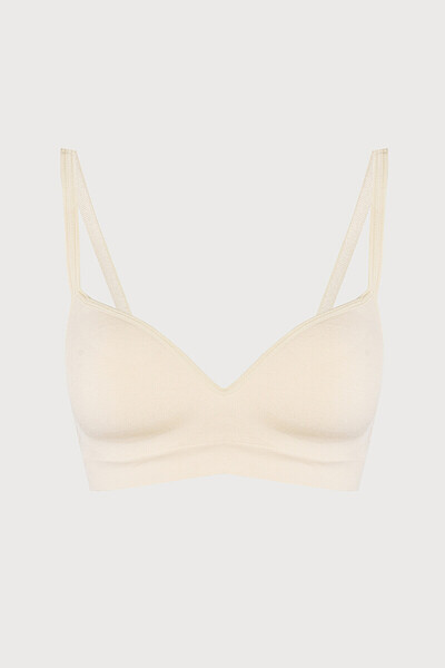 NBB حمالة صدر مغطاة بلون البشرة درزة مخفية 3691