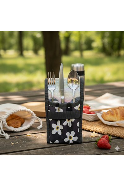 NS reliable Мийний набір столових приборів для кемпінгу – багатосекційний ком...