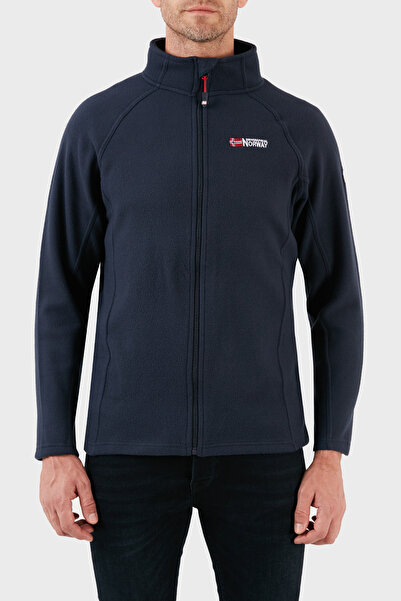 Norway Geographical Men's Navy Blue Fleece Sweatshirt TUG