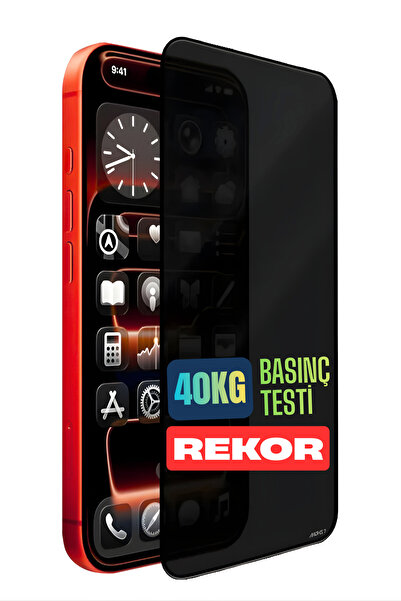 Mohseven iPhone 13 Sapphire Coating 40kg Impact Test 3D Glue Privacy Ghost Tempered Glass Screen Protector