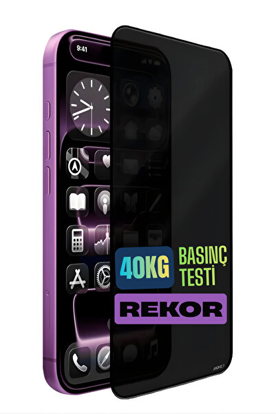 Mohseven واقي شاشة زجاجي مقوى لهاتف آيفون 16E بطلاء الياقوت، اختبار الصدمات 40 كجم، غراء ثلاثي الأبعاد للخصوصية