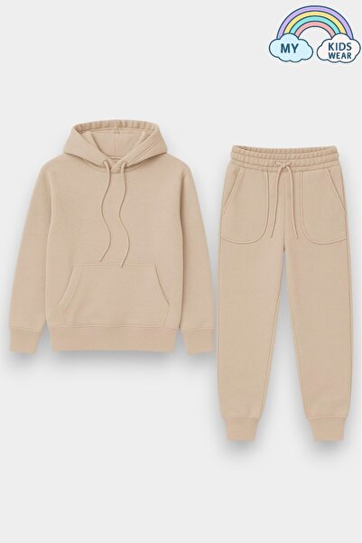 My Kids Wear Set raster cu glugă cu trei fire