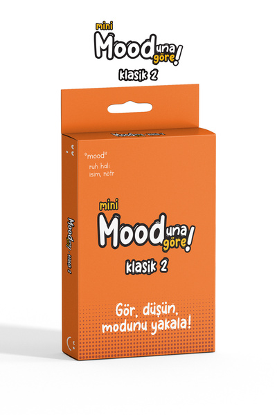 Zigzag Mooduna Göre Mini - Klasik 2 | Arkadaş & Aile İçin Kutu Oyunu | Kart Oyunu