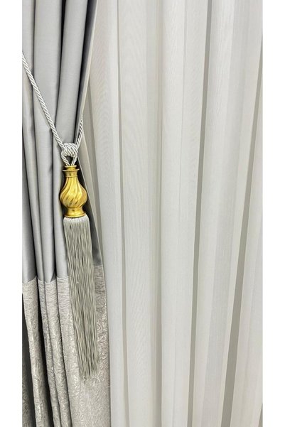 GACALLAR HOUSE Crowned Bamboo Slub Heavy Gramaged 1/3 Layers of Frequently Pleated Ironing Does Not Want It Is Suitable for Any Room