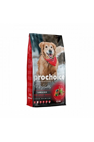ProChoice Pro Choice Fit Healthy Kuzulu ve Pirinçli Yetişkin Köpek Maması 12 Kg