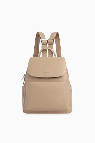 CENGİZ PAKEL Cengiz Pakel Molly Women's Backpack - 7324 - Mink