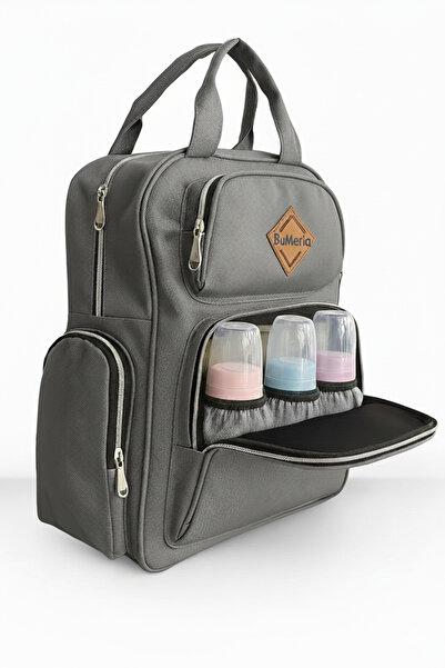 BuMeria حقيبة العناية بالطفل من الأم |   حقيبة حرارية، مع حجرة لزجاجة الرضاعة...
