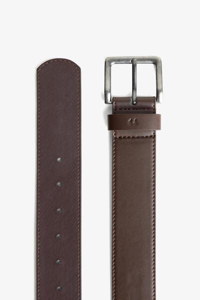 Bershka Geniş suni deri kemer