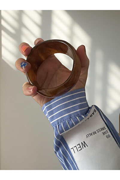 Xui 1 ADET Trend Marka Zra Model Kemik Bileklik-Kadın Kalın Kemik Bilezik- Ka...