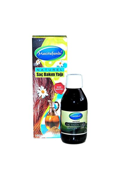 Mecitefendi Parabensiz Koruyucusuz Bitkisel Saç Bakım Yağı 100ml