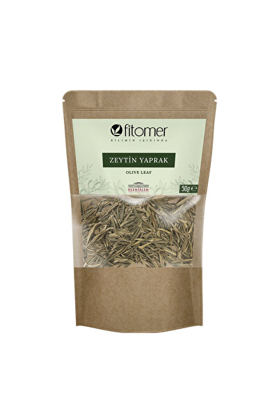 Fitomer Zeytin Yaprak Doğal Bitki Çayı 50gr (ZEYTİN YAPRAĞI ÇAYI)