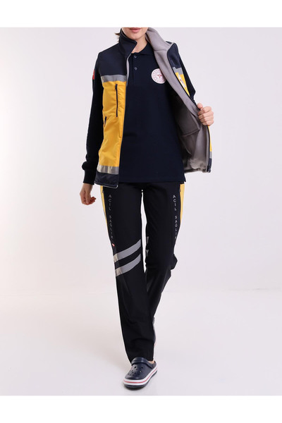 Myscrubs Paramedik Yelek Kışlık - Bilenn - Sarı