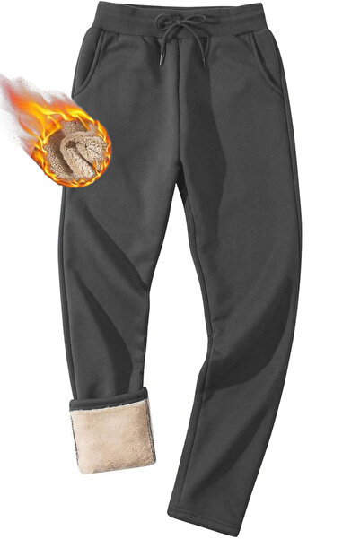 GHASSY CO. Men's Ultra Thermal Winter Sherpa Lined Active Running Normal Leg ...