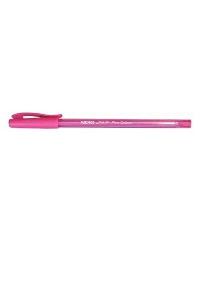 Noki Renkli Tükenmez Jet Ball Pen 1.0 Mm 1 Adet pembe