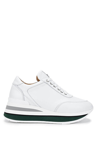 Tamer Tanca Kadın Hakiki Deri Beyaz Sneakers & Spor Ayakkabı