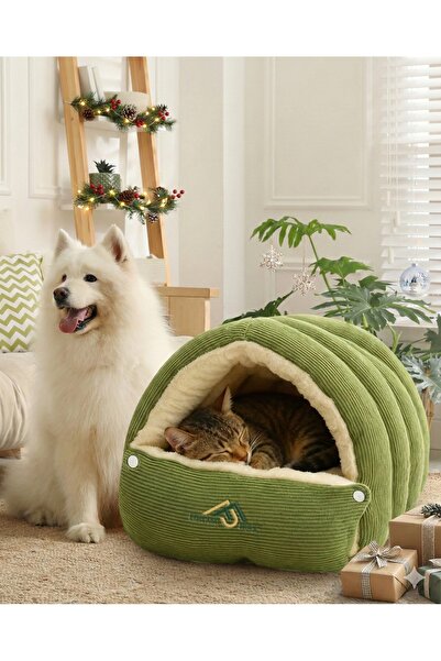 Fish & Paws Culcus For Dogs and Cats, ® Cave Bed for Animals, M