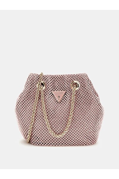 Guess Zalina rhinestone mini bucket bag