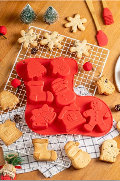 FH finehome قالب كوكيز عيد الميلاد من السيليكون لعيد الميلاد