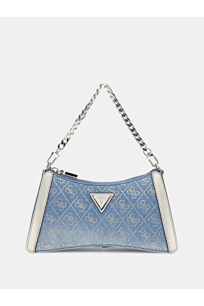 Guess Dili 4G logo rhinestone shoulder bag