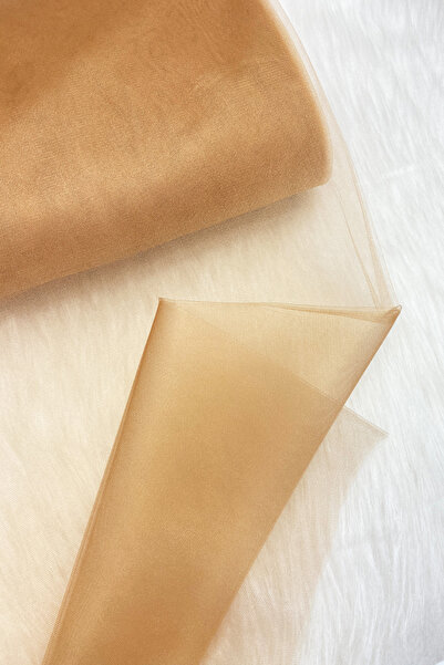 ZEYMERADE Bal Rengi Bohça Süsleme Tülü, Nişan Bohça Süsü, Kapı Doğum Günü Par...