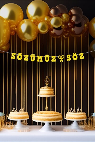 Artikel لافتة ذهبية مكتوب عليها كلمة، حفلة يوم خاص، لافتة إيفا لامعة