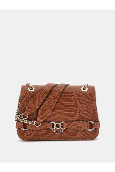 Guess حقيبة أرلينا بطبعة جلد الثعبان