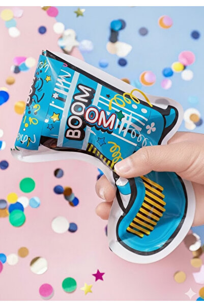 Forever 6'lı Şişir Patlat Parti, Doğum Günü Konfeti Seti