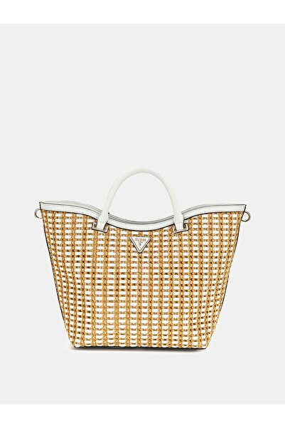 Guess Atalia raffia handbag