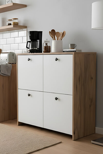 reflekta Çok Amaçlı Dolap Raf Kapaklı Dolap Mutfak Dolabı Mutfak Bangosu