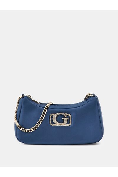 Guess Prue Logo-Script Shoulder Bag