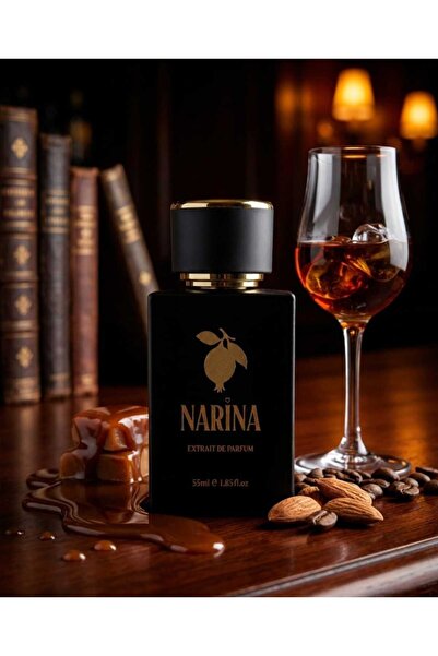 Narina U-107 Karamel-rom-koyu [Black Phantom muadil] Extrait De Parfüm Unisex 55ml