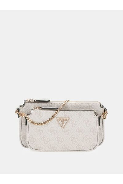 Guess حقيبة كروس صغيرة بشعار Noelle 4G