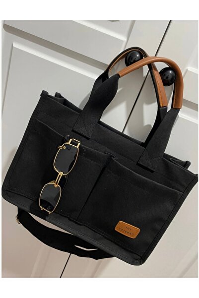 Özay butik حقيبة قماشية عالية الجودة متعددة الأقسام أنيقة وراقية