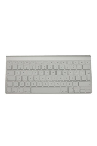 Mcstorey Apple Magic Keyboard-1 Kılıf Klavye Koruyucu Türkçe Q Baskılı Siliko...