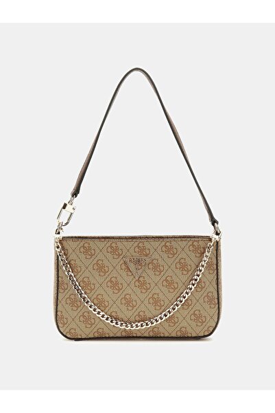 Guess حقيبة كتف صغيرة بشعار Noelle 4G